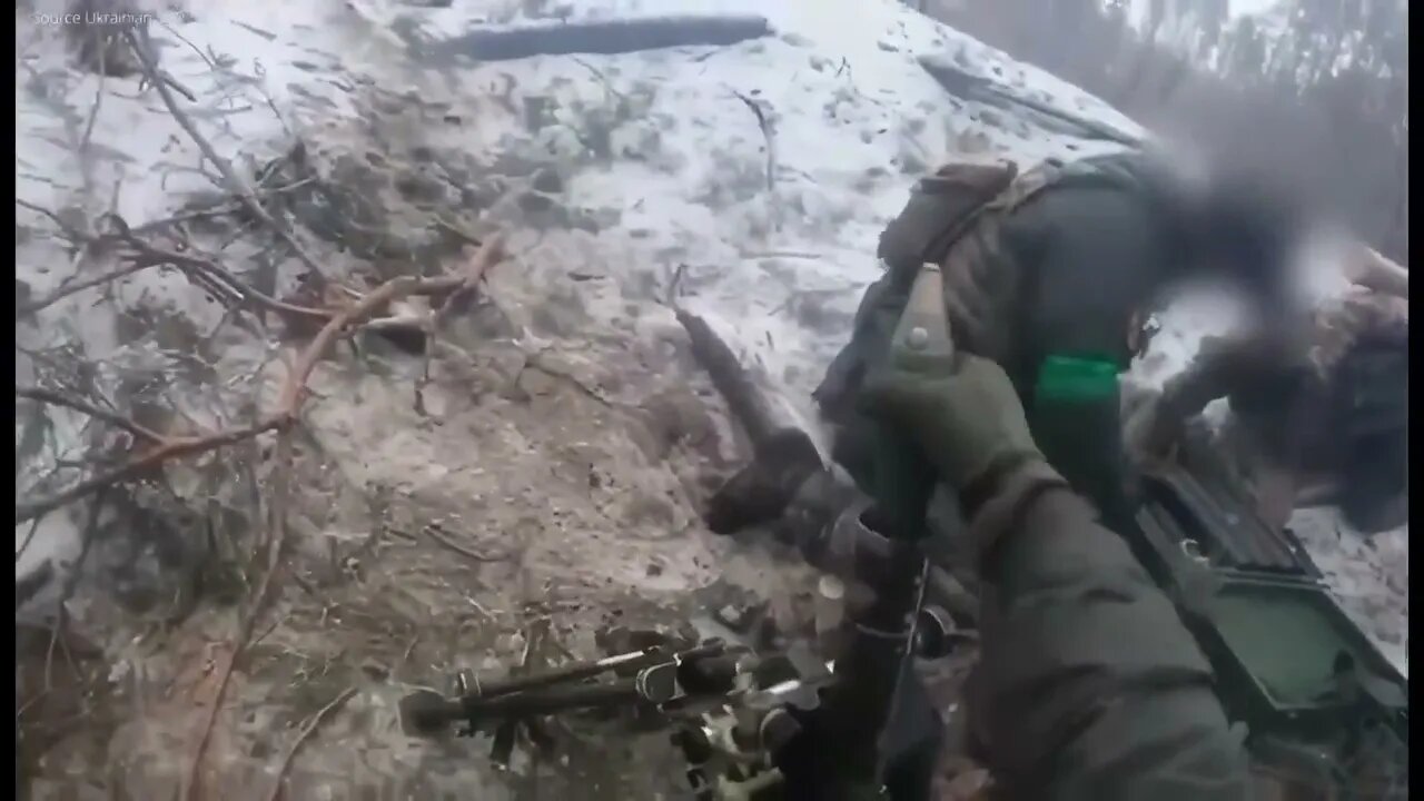 Ukrainian Special Forces Helmet Cam Combat With Russian Forces In Kreminna