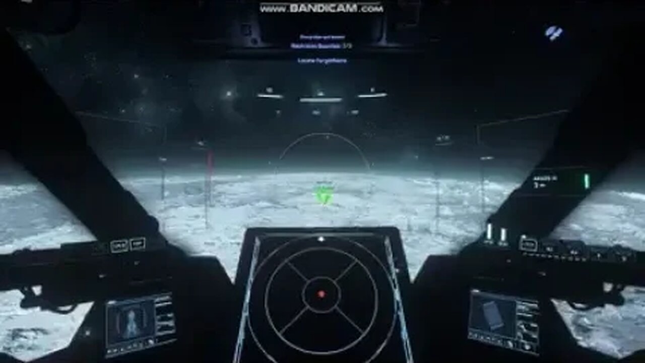 star citizen shooting ducks with a battle ship