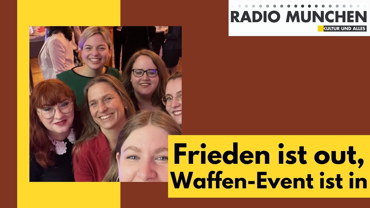 Frieden ist out, Waffen-Event in@Radio München🙈🐑🐑🐑 COV ID1984