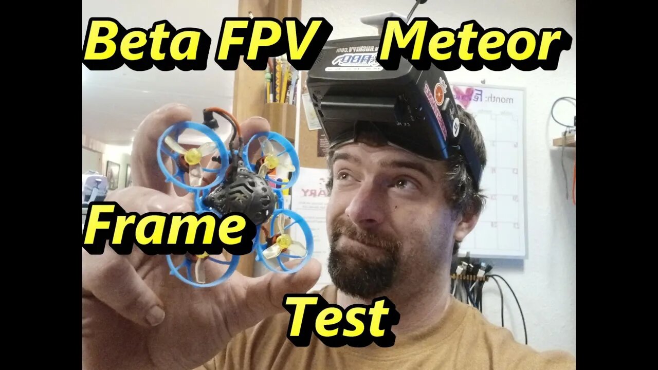 Beta fpv meteor 65 frame first flight
