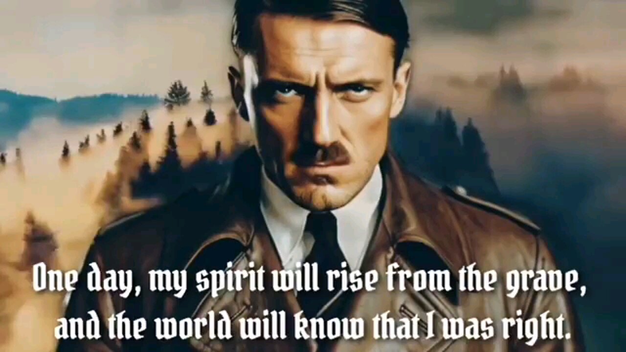 A must watch. AI translated Mein Kampf on how AH developed his opinion of the jewish people.