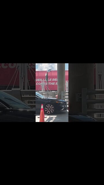 Ongoing construction REM YUL airport #viralvideo #montreal