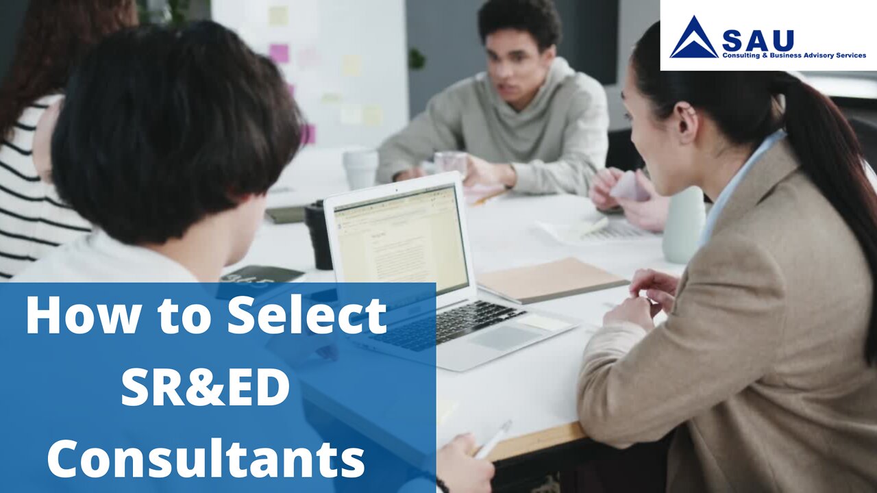 How to Select SR&ED Consultants