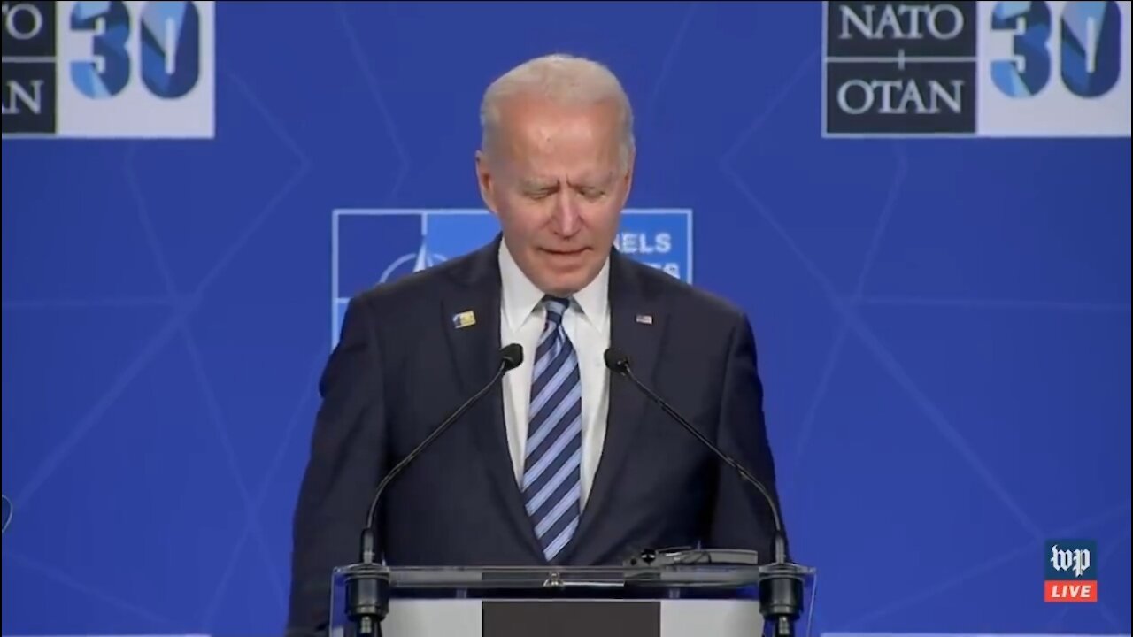 Biden Laughs & Becomes Silent After Asked If He Thinks Putin Is A Killer