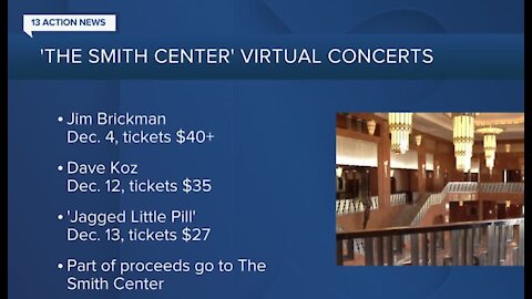 Smith Center hosting virtual holiday concerts