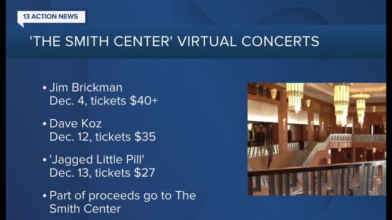 Smith Center hosting virtual holiday concerts