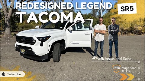 The new TACOMA SR5. Redesigned 4x4 LEGEND!