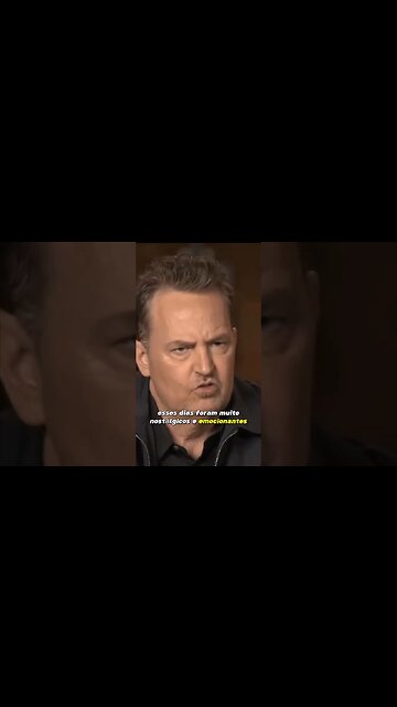 Matthew Perry, o nosso Chandler Bing de Friends 🖤 #friends #ias #inteligenciaartificial