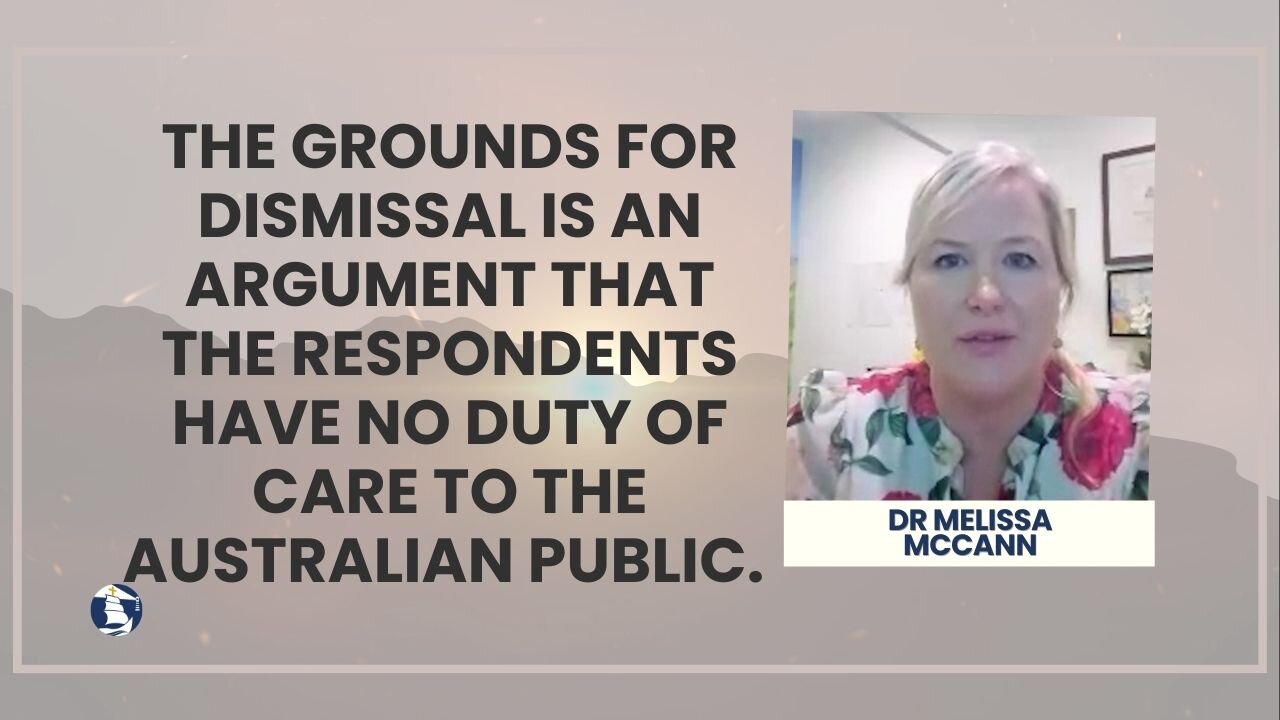 The respondents have no duty of care to the Australian public.