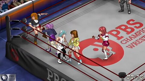 PBS Champion Wrestling 2022 - Korone Vs. Miko Vs. Coco Vs. Pekora Vs. Olivia Monroe (Vtuber Battle R