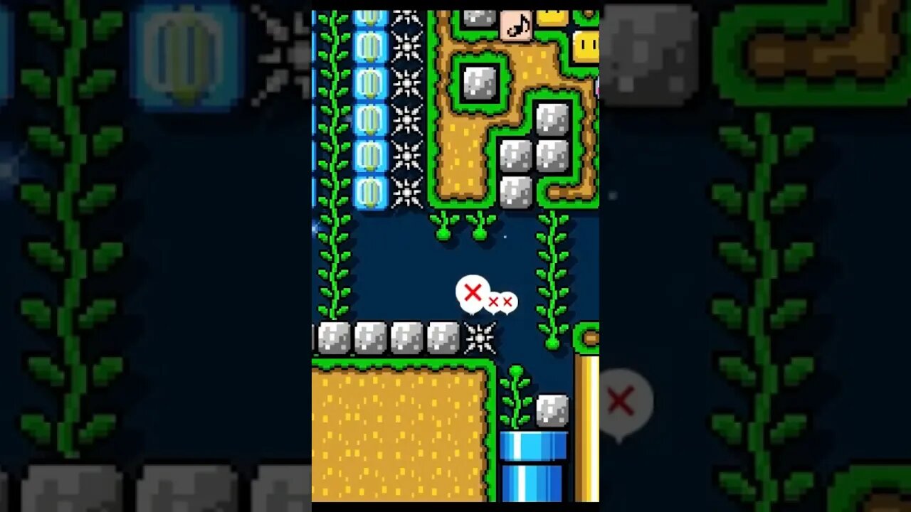 Back to the beginning #supermariomaker2 #supermariobros #fail