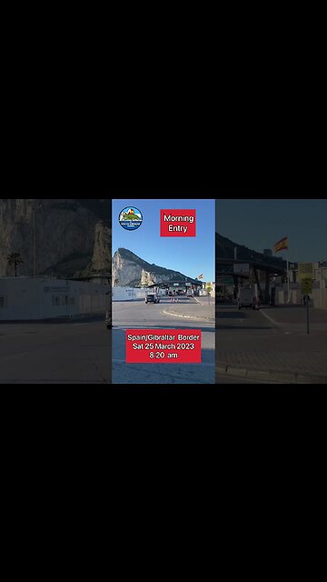 Spain Gibraltar Border Saturday Morning