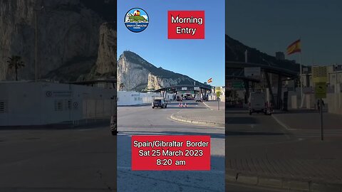 Spain Gibraltar Border Saturday Morning