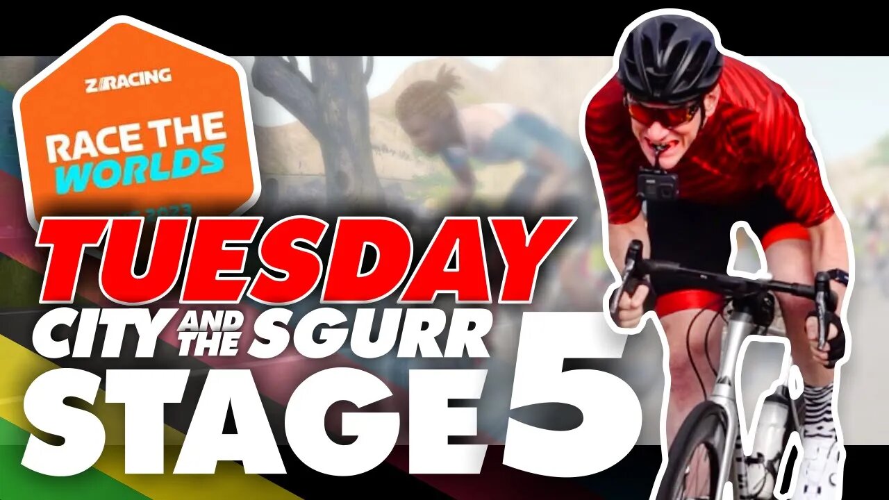 BLOWING UP AT ZRACING FINALE Zwift Race The Worlds Stage 5: City and the Sgurr 2 Laps (B)