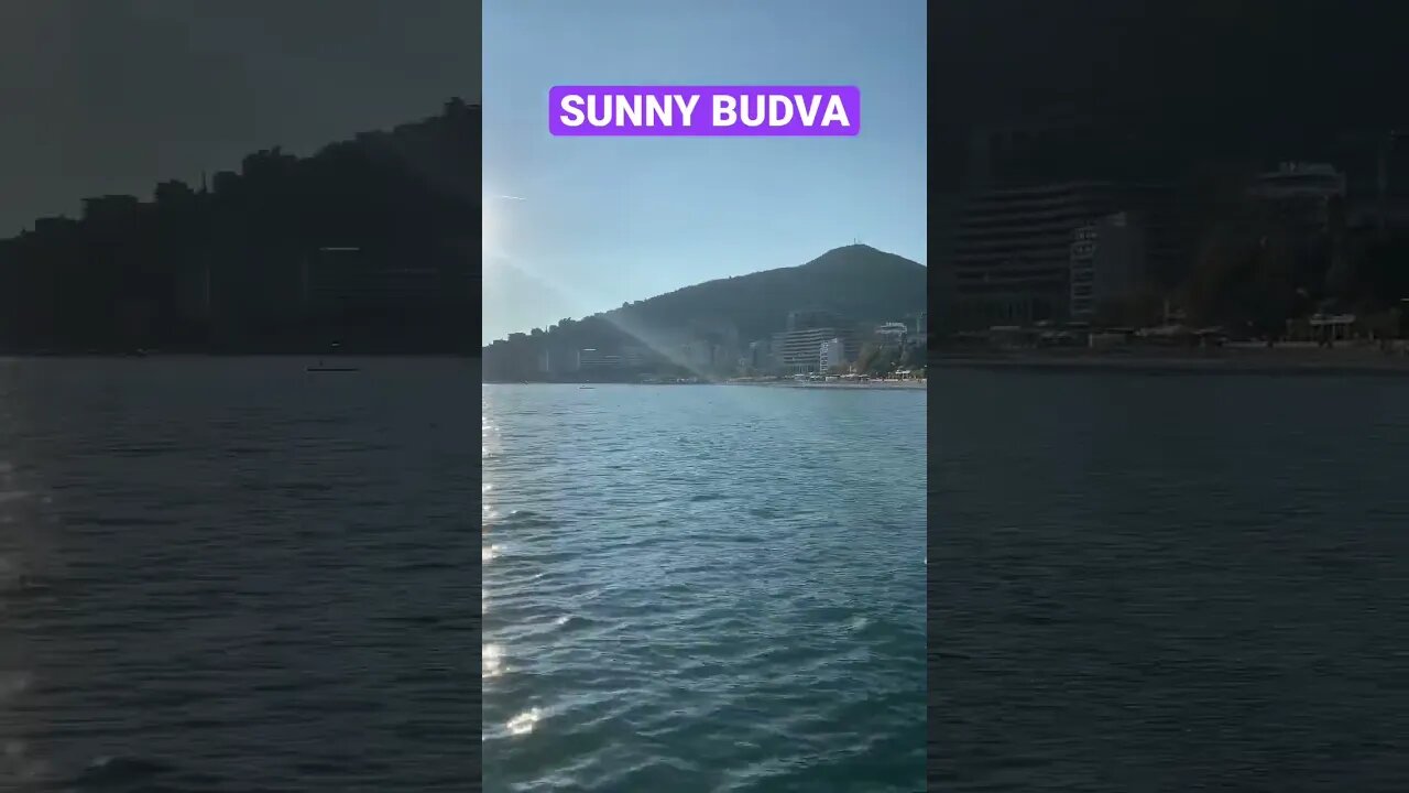 A sunny day in November in Budva, Montenegro #budva #montenegro #realestate #realestateinvesting