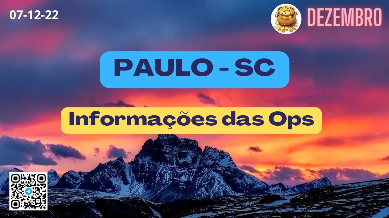 PAULO-SC Informações das Ops