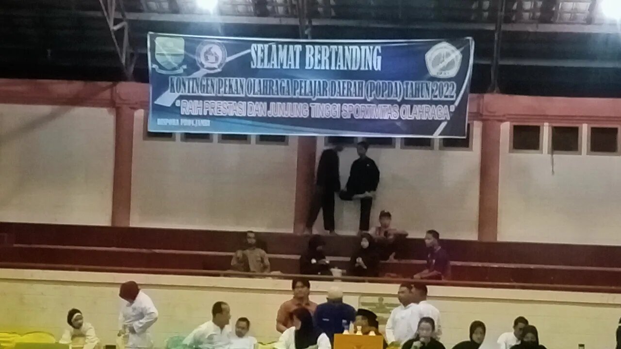 Laga Perdana Sungai penuh Vs sarolangun (Silat putra)