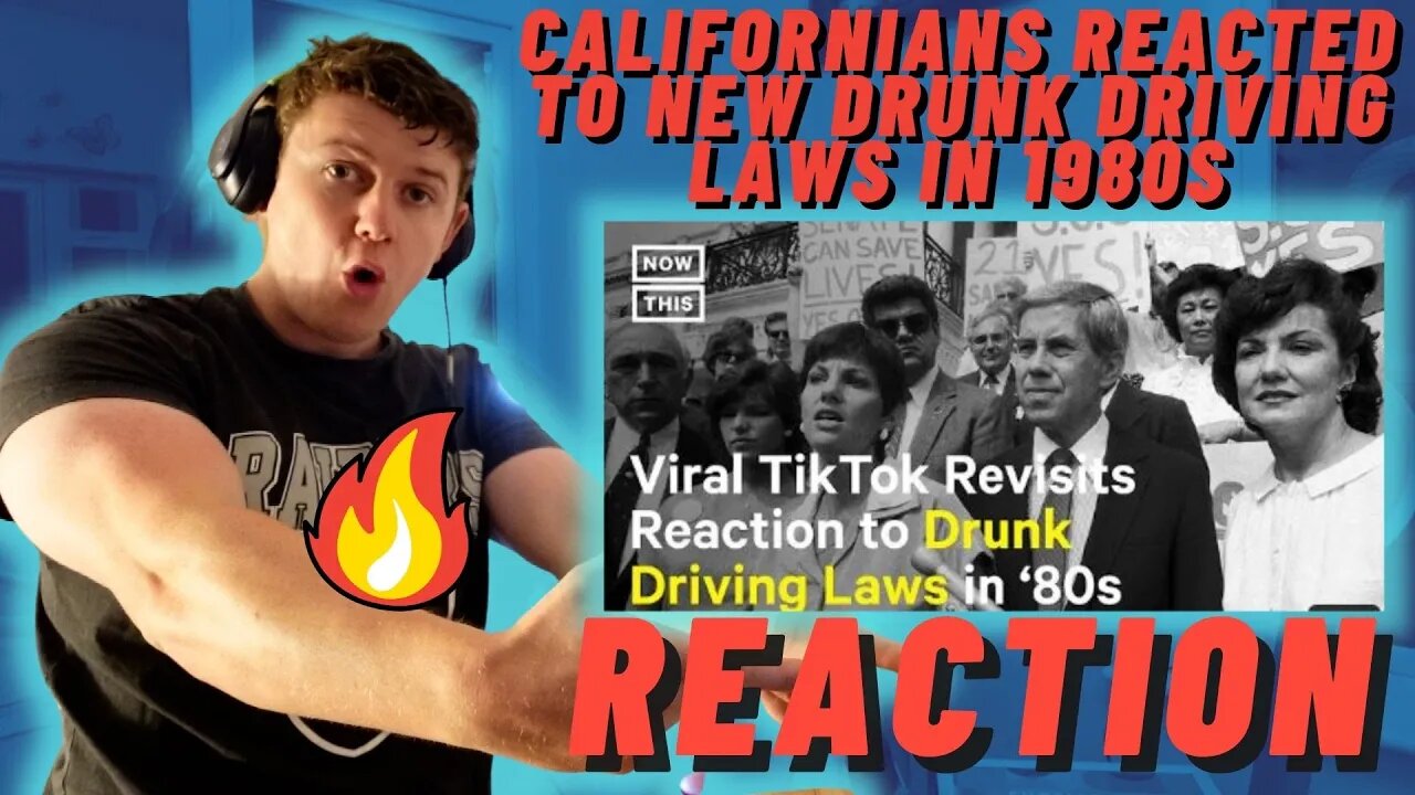 Irish Guy Reacts To How Californians Reacted to New Drunk Driving Laws in 1980s