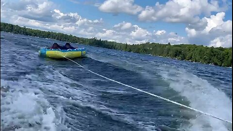 Fun at Boating Tubing