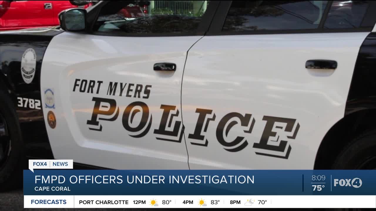 Fort Myers Police Officers under investigation