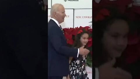 Little Girl Has To Tell Biden Where To Go | #shorts