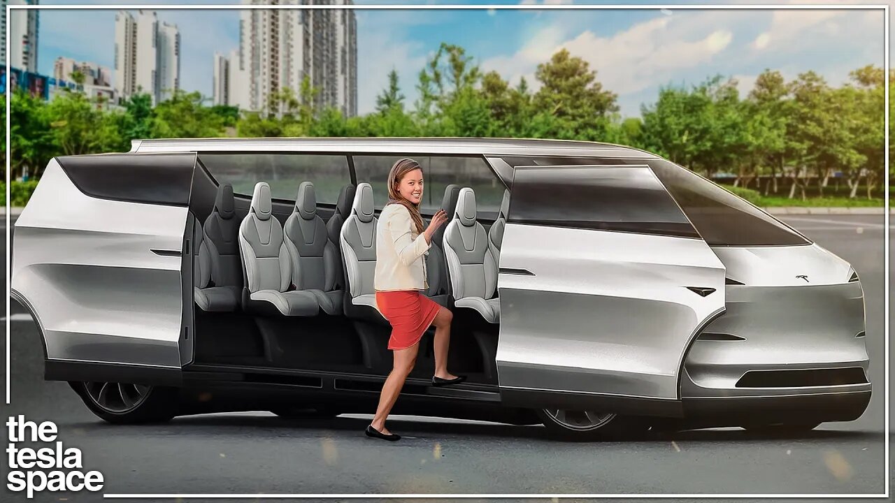 Why The Tesla Cyber Van Will Be The Tesla Robo Taxi!