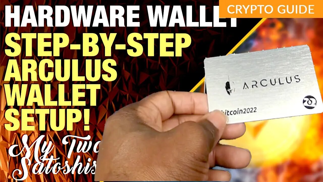 Hardware Wallet Tutorial: Arculus Wallet Crypto Cold Storage Setup!