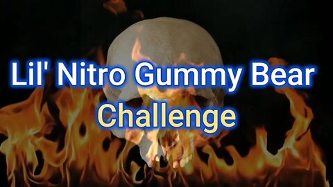 Lil' Nitro Gummy Bear Challenge #shorts