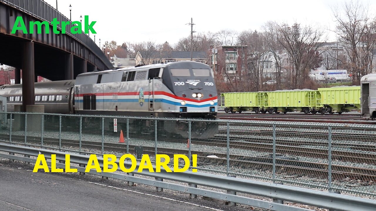 Trains! | Busy Amtrak trains during the holidays. | NY fall foliage trains