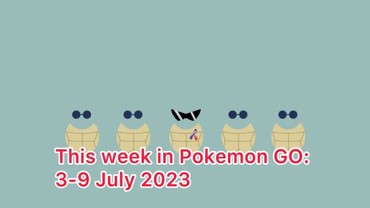 This week in Pokemon GO: 3-9 July 2023