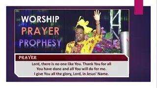 Dr Mrs Becky Enenche's Worship, Prayer, Prophesy & Seed of Destiny 17-SEPT-2019