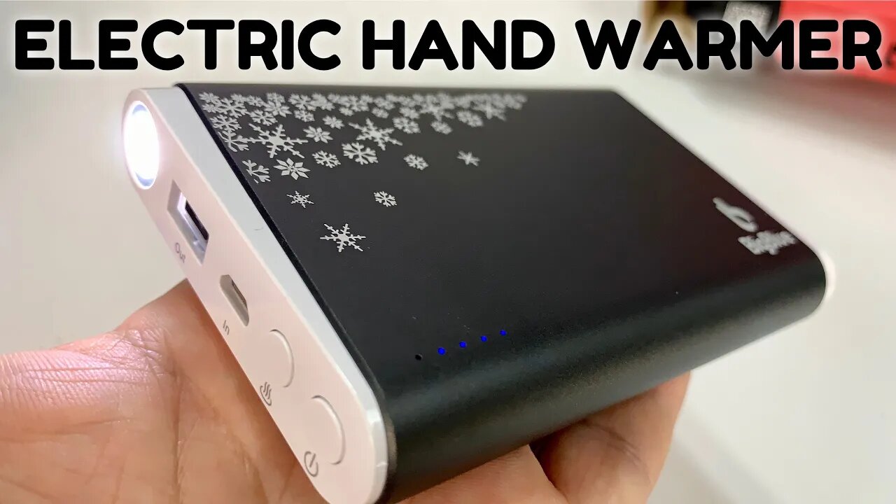 10,000mAh Rechargeable Portable Electric Hand Warmer by BigBlue Review