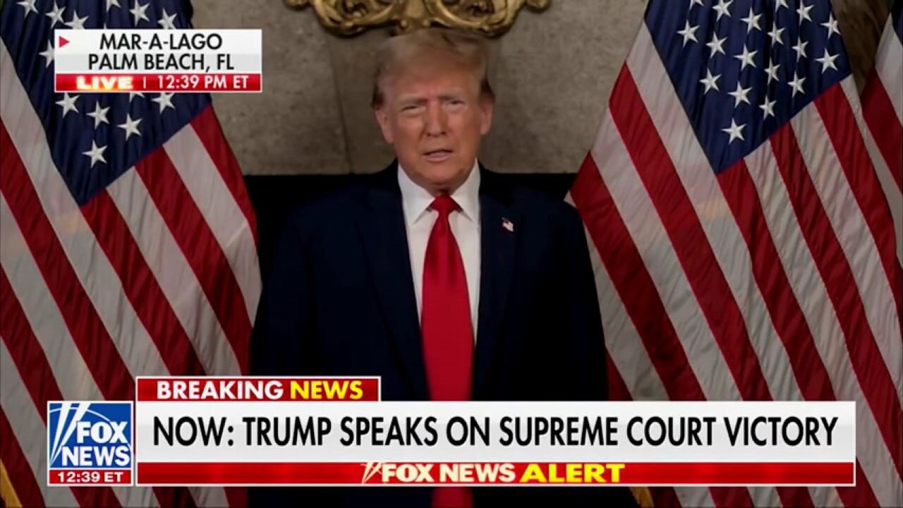 Trump Reacts To The Supreme Court's Decision To Keep Trump On The Ballot