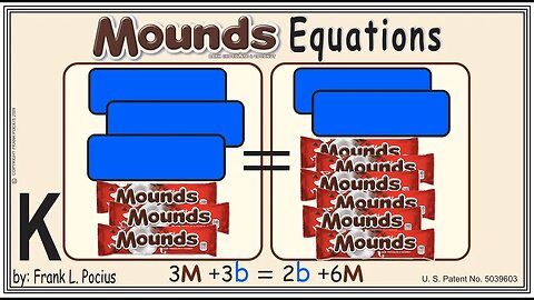 K2_MOUNDS(notation) 3M+3b=2b+6M _ SOLVE BASIC EQUATIONS _ SOLVE BASIC WORD PROBLEMS