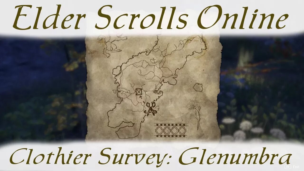 Clothier Survey Glenumbra [Elder Scrolls Online] ESO
