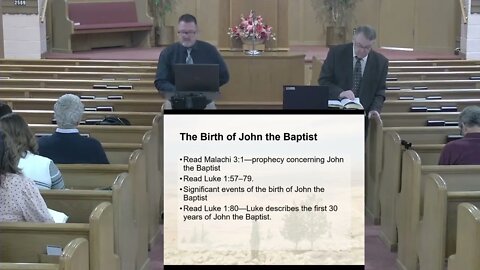 Bible Class Sunday November 6 2022