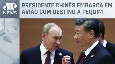 Xi Jinping deixa a Rússia após dois dias de viagem