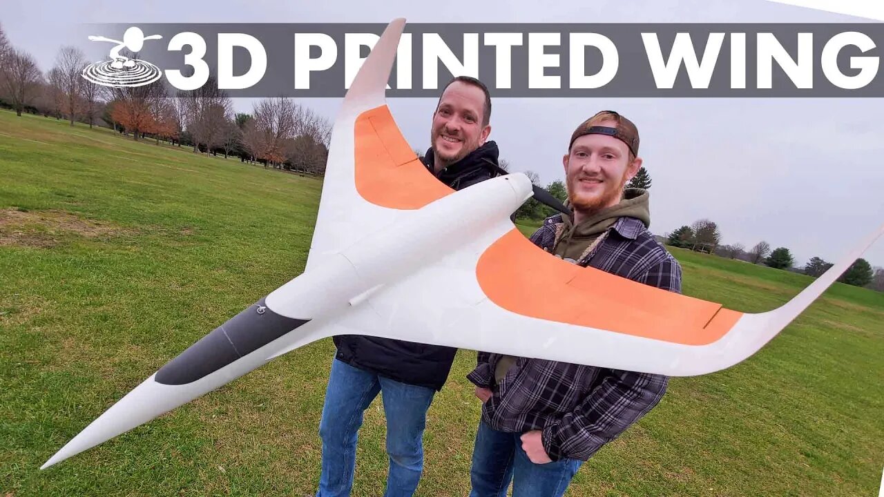 Building & Flying a 3D Printed Flying Wing! | Eclipson EGW80