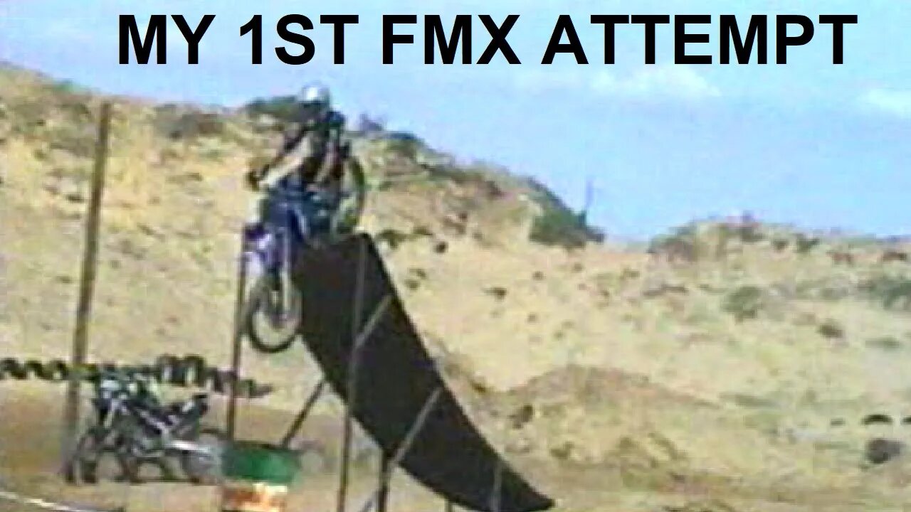 My first FMX attempt