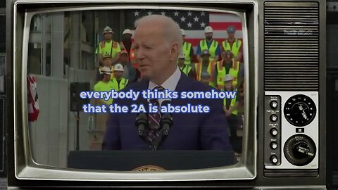 President Biden on the 2A