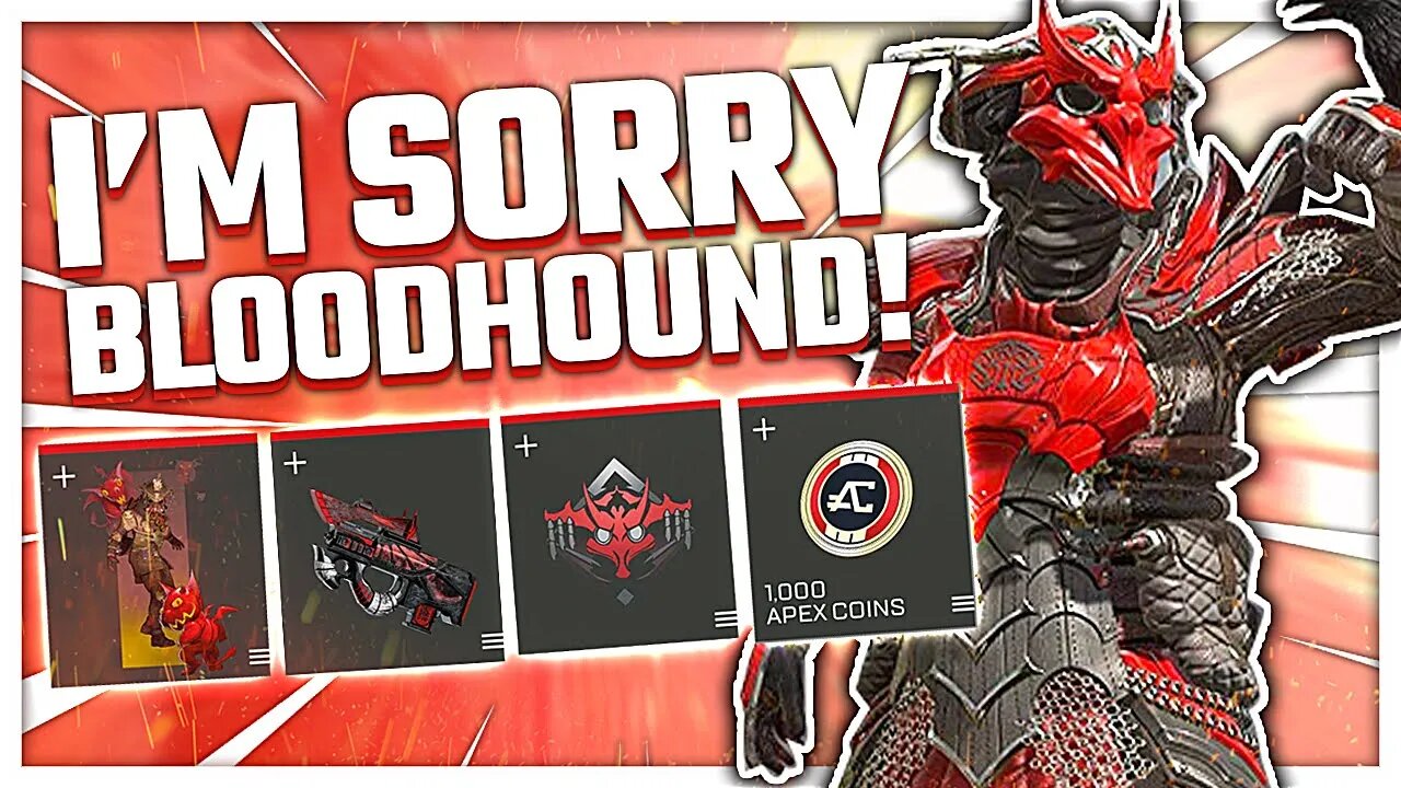 Bloodhound, i'm SORRY! | Apex Legends Physical Edition