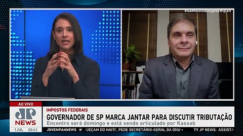 Governador de SP marca jantar para discutir tributação