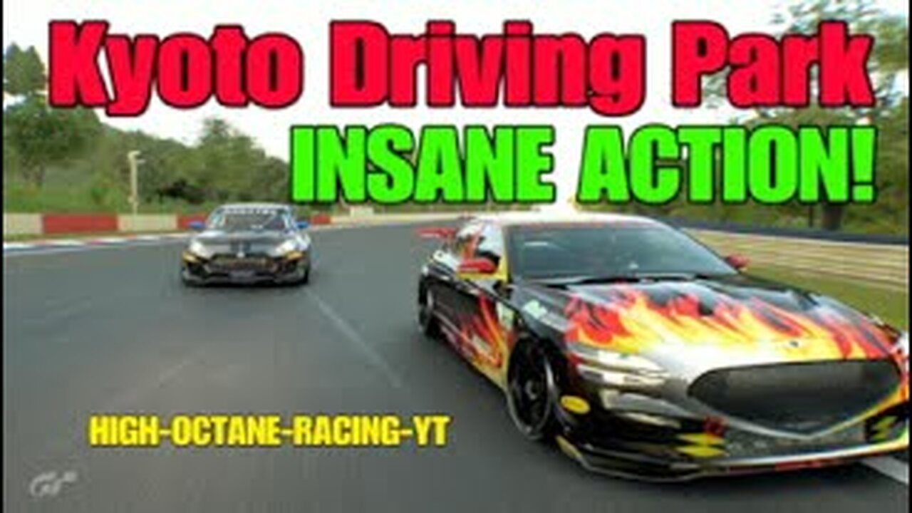 Gran Turismo 7 Kyoto Driving Park Race: INSANE ACTION! (2024)