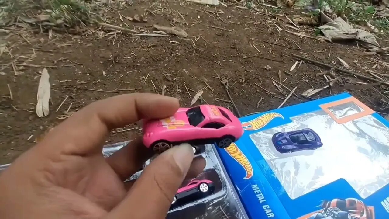 Mencari dan Menemukan Harta karun Mainan, 1 Dus Mobil Hotwheels di Kebun Yang Masih Bagus Semua