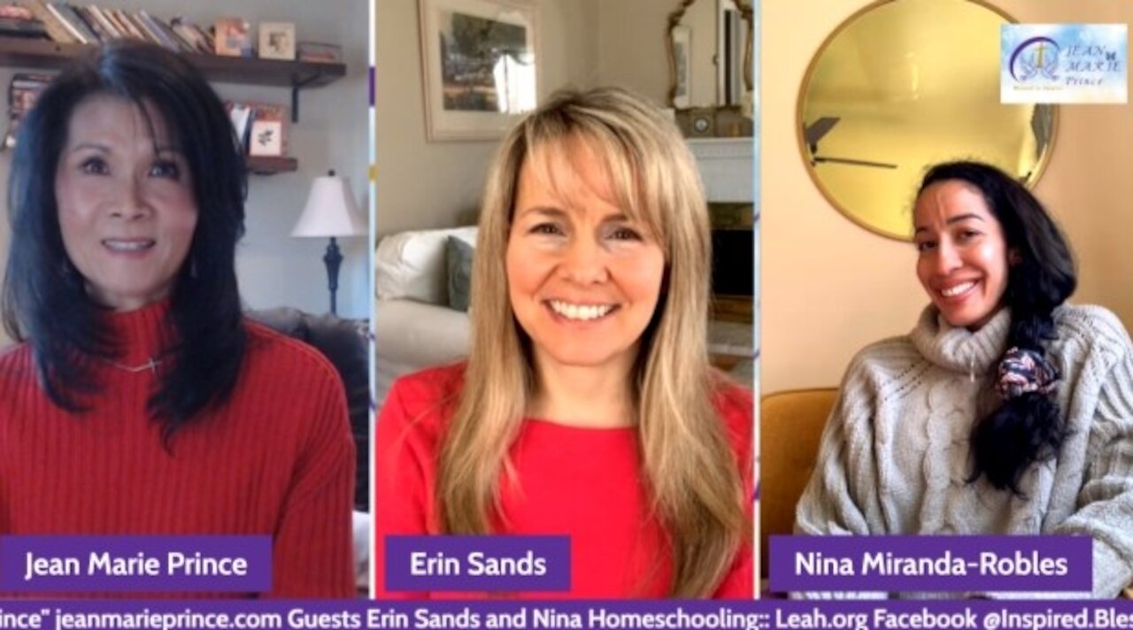 Episode 1: Guests Erin Sands & Nina Miranda Robles on "Inspired Blessings with Jean Marie Prince."