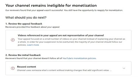 YouTube Denies My Appeal Again But Violates It's Own TOS While Doing So