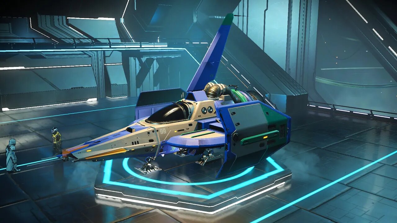 No Man's Sky - Sebotel's Transporter - S Class Fighter Ship Location