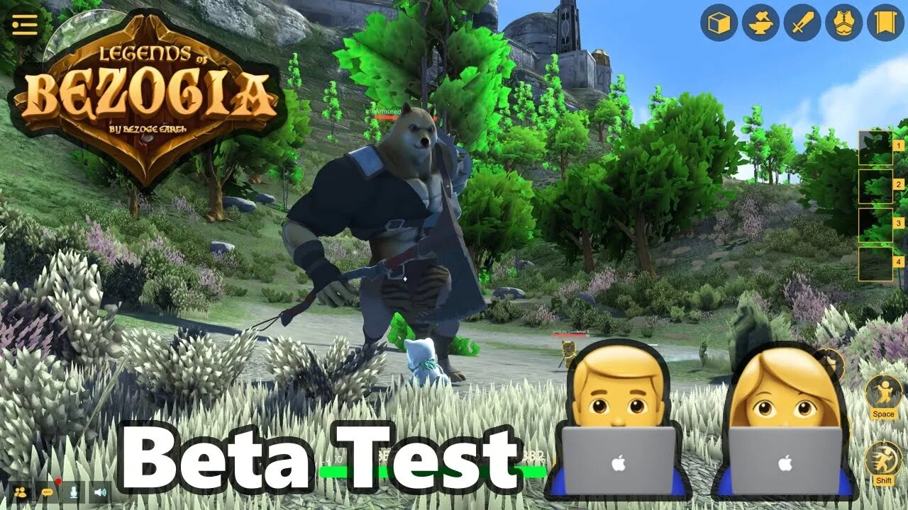 BETA Test - LEGENDS OF BEZOGIA (Crypto NFT P2E Game) - March 31 2023 - part 3