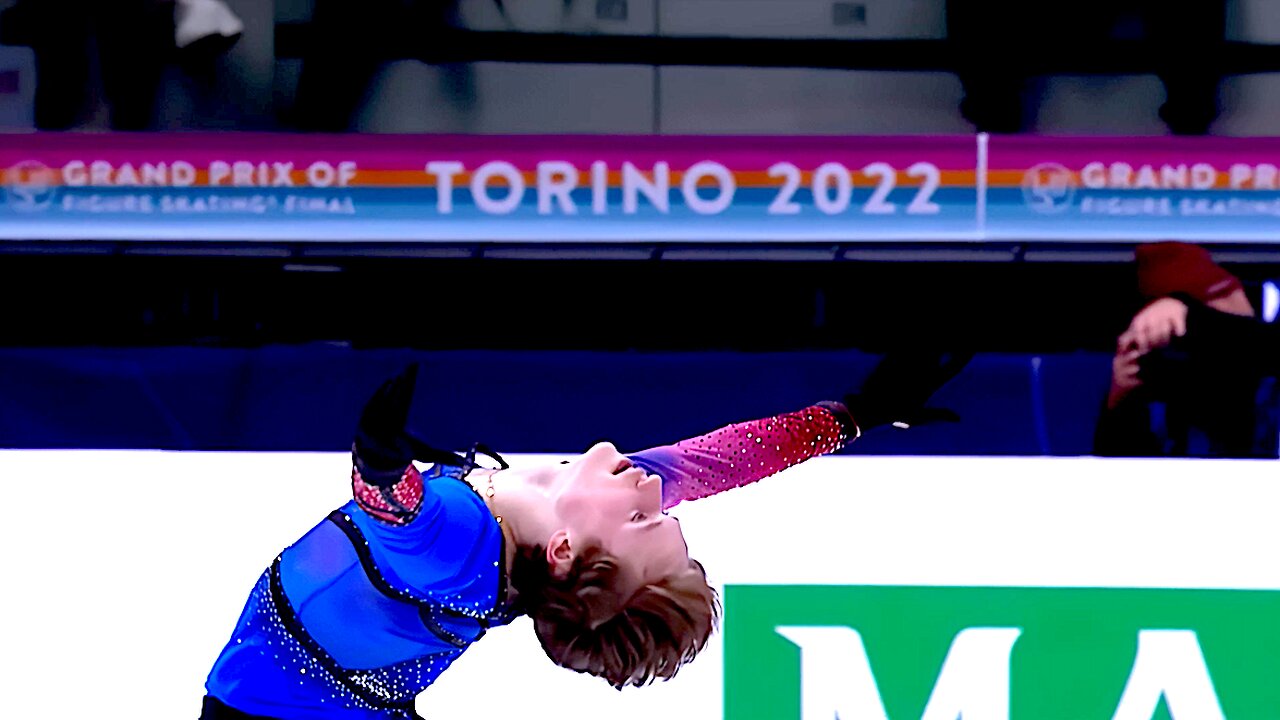 Ilia MALININ🇺🇸🥉Free Skating 2022 ISU GPF Torino (4K)