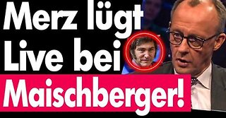 UNFASSBAR! Merz lügt bei Maischberger DREIST über Argentinien-Präsident Milei!